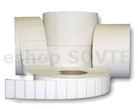 3/6" DTM Paper High Gloss 2x1" (51x25mm oval), 2300x