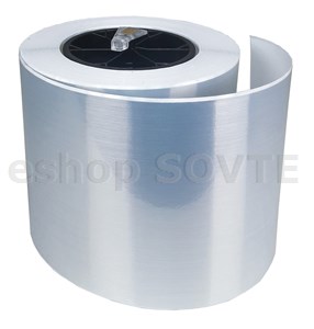 3/6" DTM Metallic Silver Brushed 4,80" (122mm), 47m