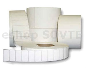 3/6" DTM Poly White Matte Eco 3x1,5" (76x38mm), 1575x